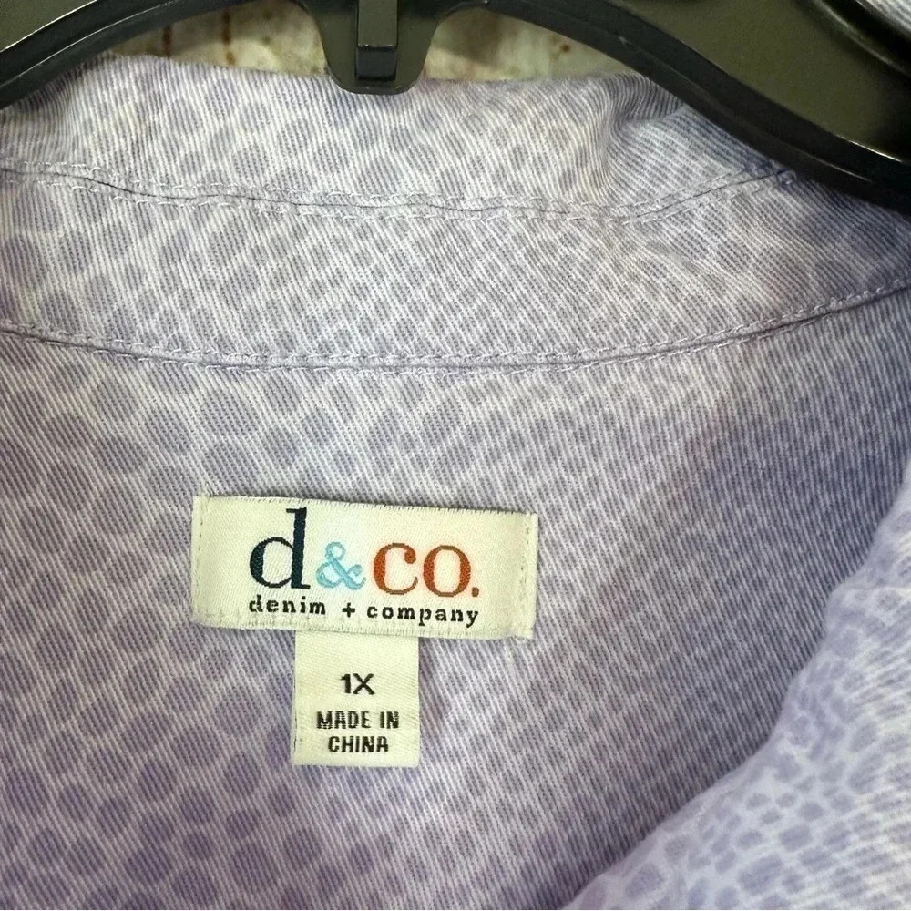 Denim&co women’s jacket size 1X - Picture 8 of 9